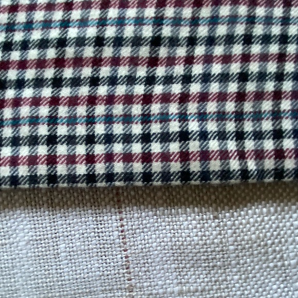 London Fog Vintage Plaid Wool Winter Casual Office Skirt- Sz-14 - Picture 9 of 16